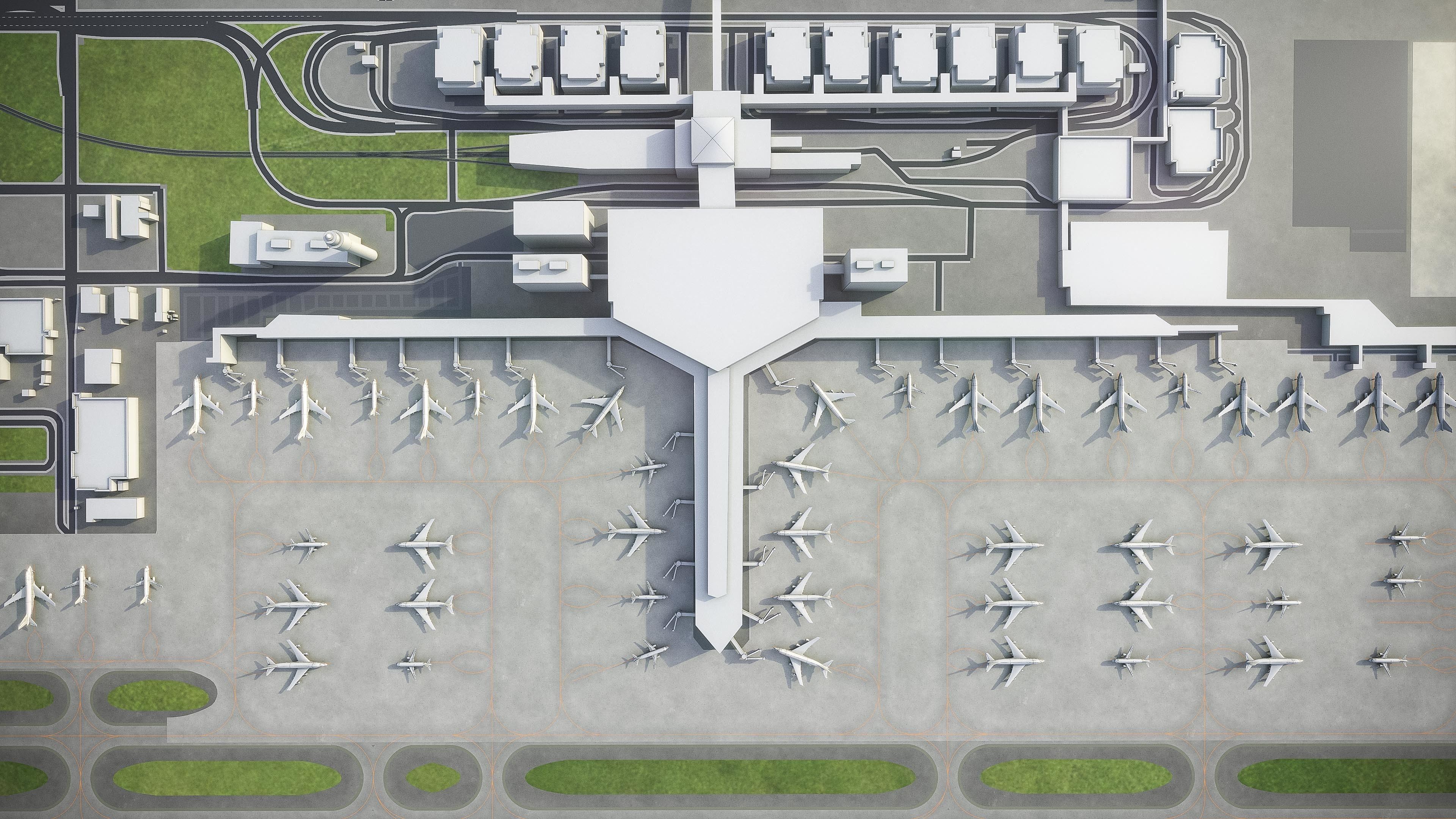 Nagoya - 3D City Model Low-poly 3D model_30