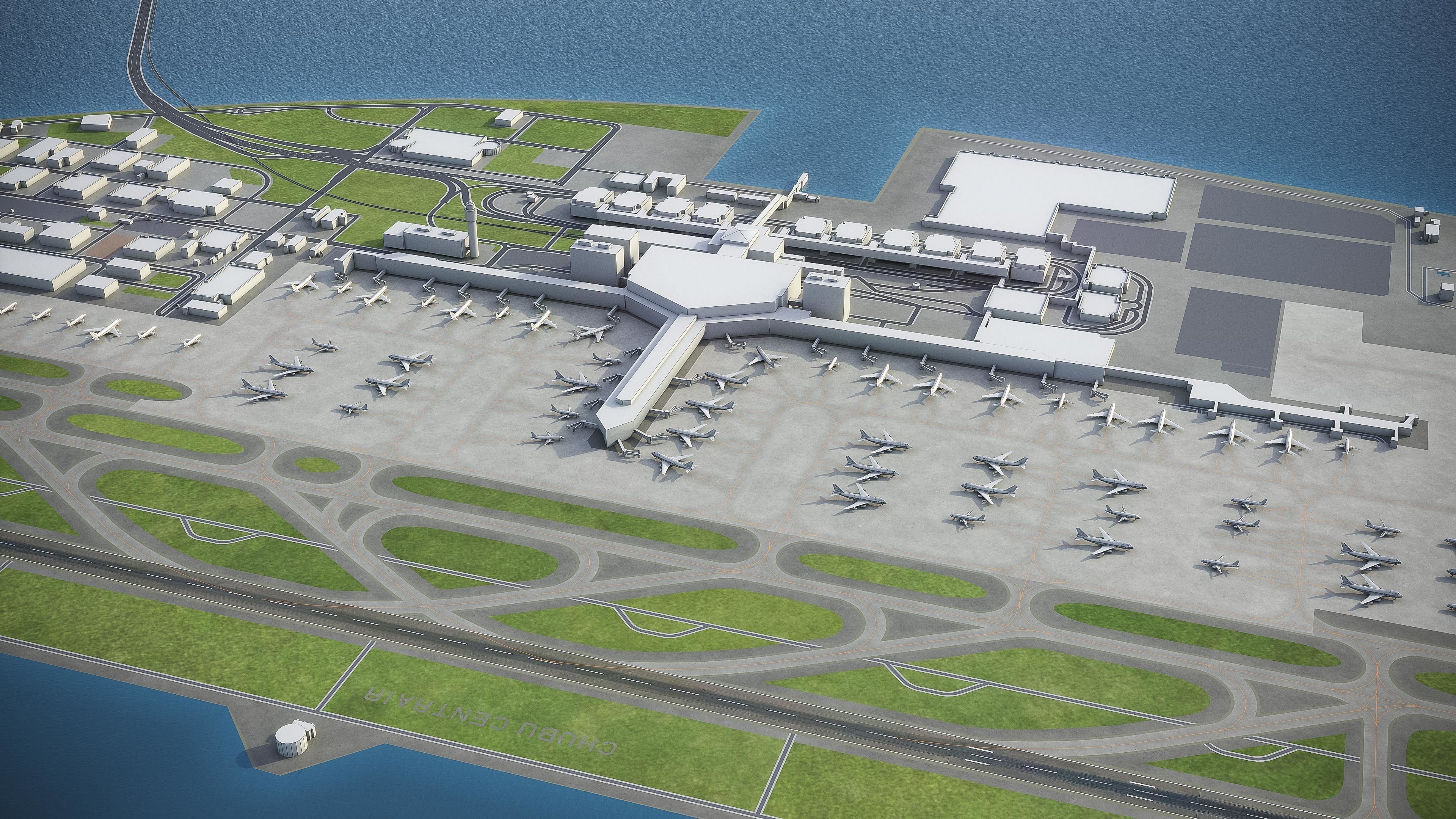 Nagoya - 3D City Model Low-poly 3D model_33