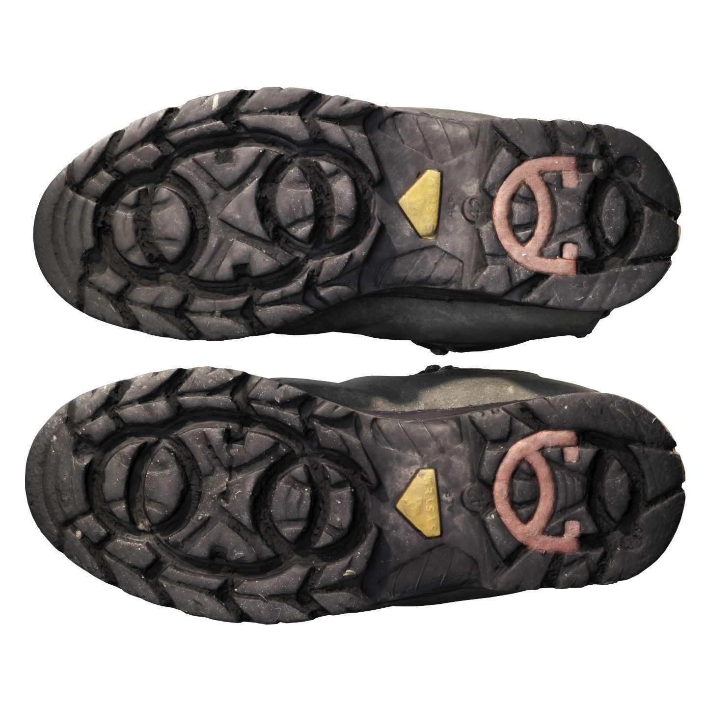 Old winter boots scanned 8k 3D model_21