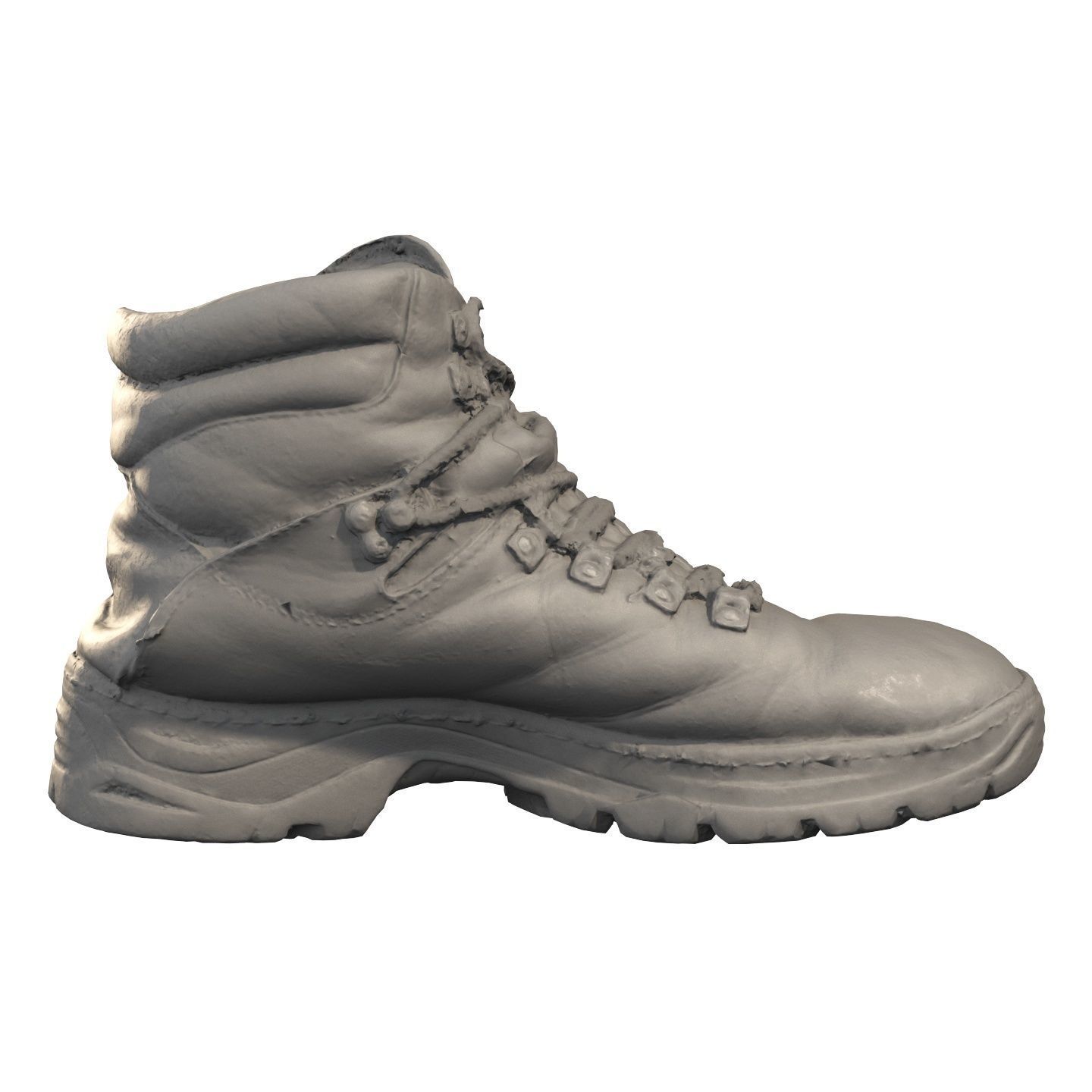 Old winter boots scanned 8k 3D model_26