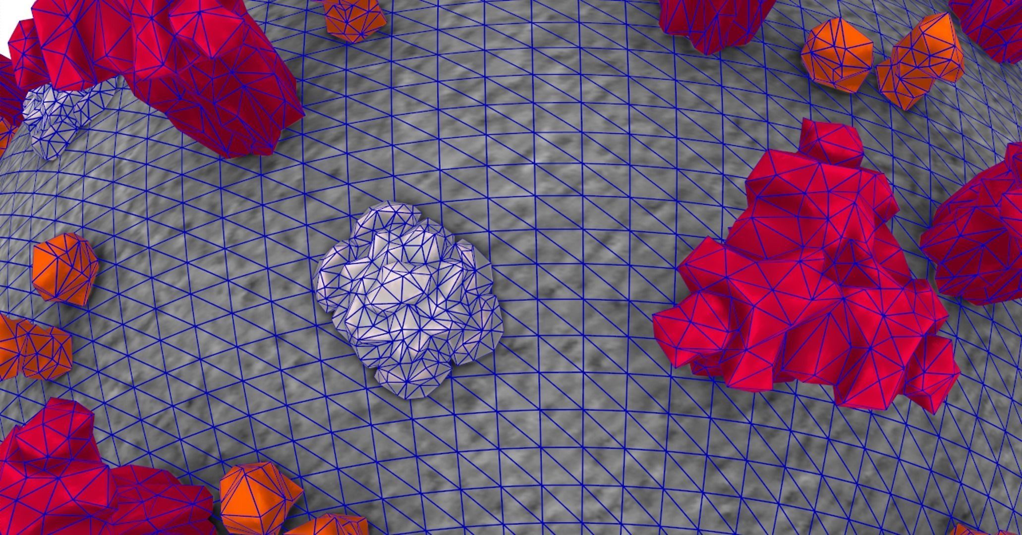 Coronavirus Covid-19 3D model_7