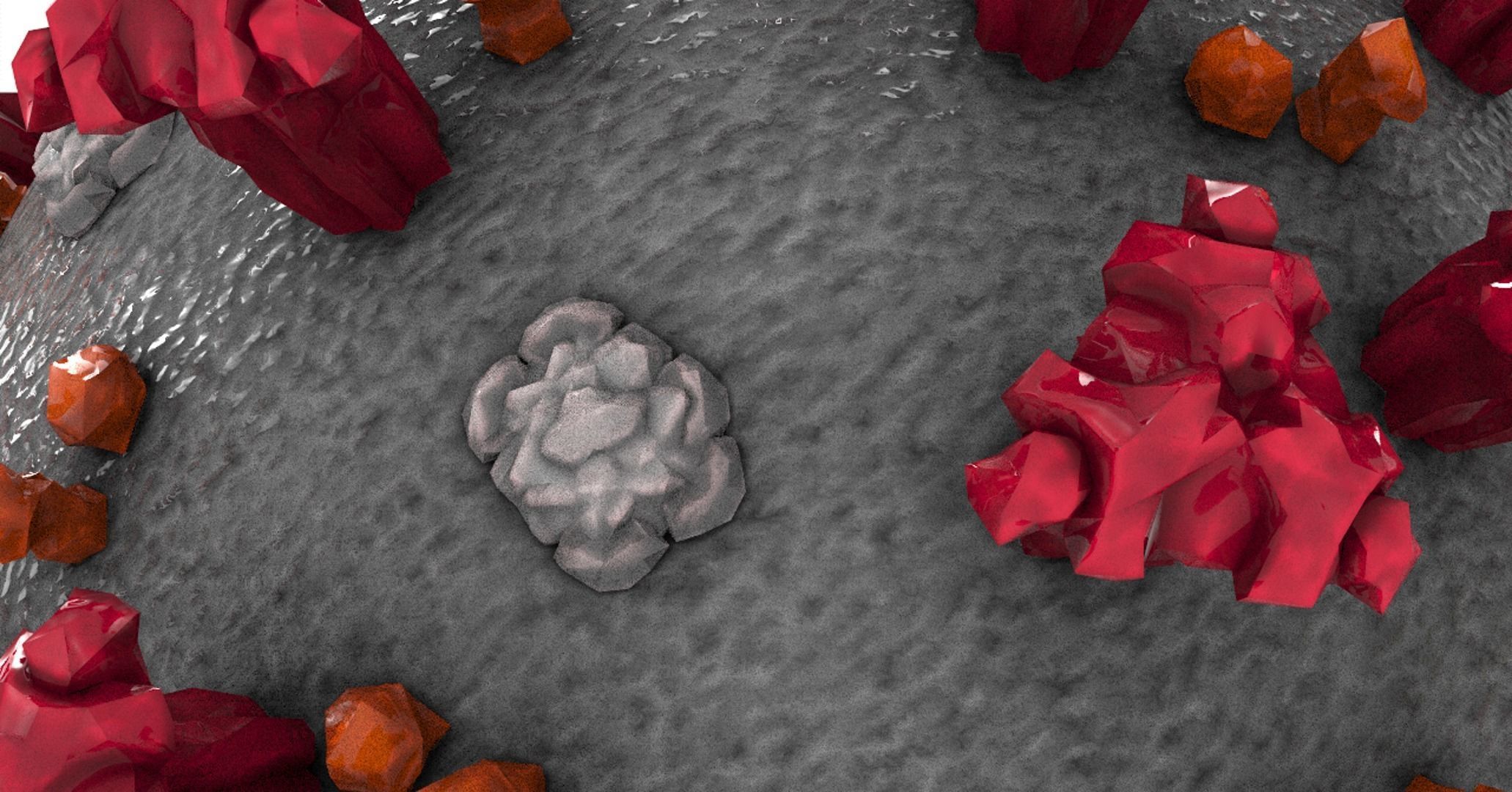 Coronavirus Covid-19 3D model_6