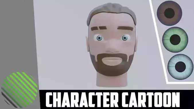 cartoon character tyler man base face