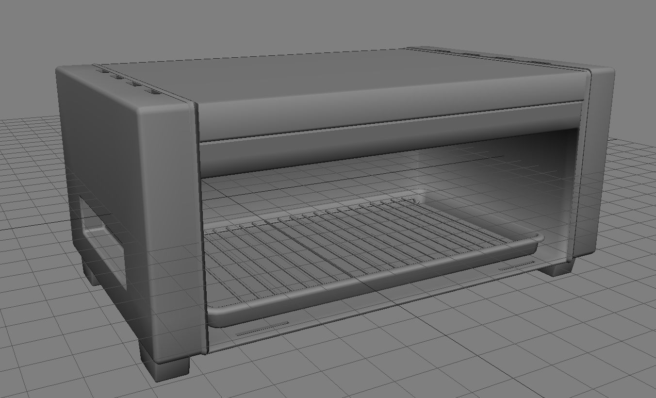 Flatbed Toaster 3D Model 3D model_15