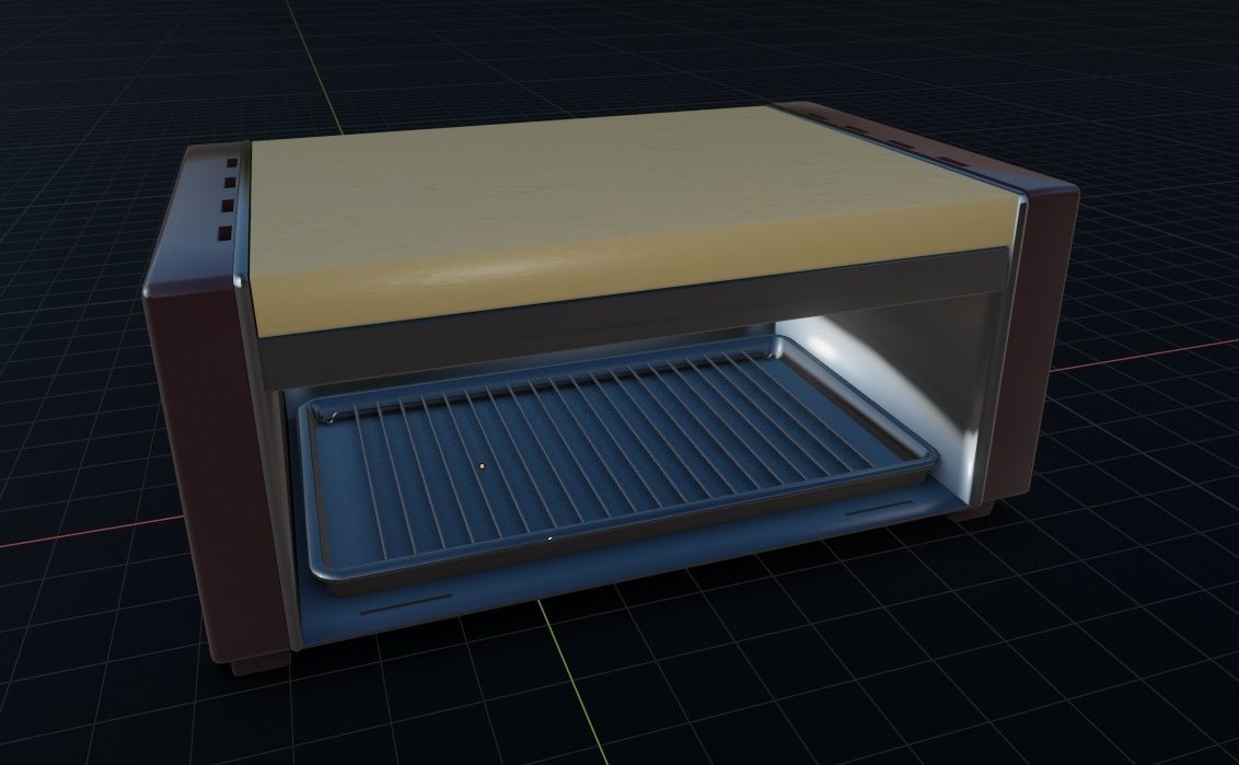 Flatbed Toaster 3D Model 3D model_17
