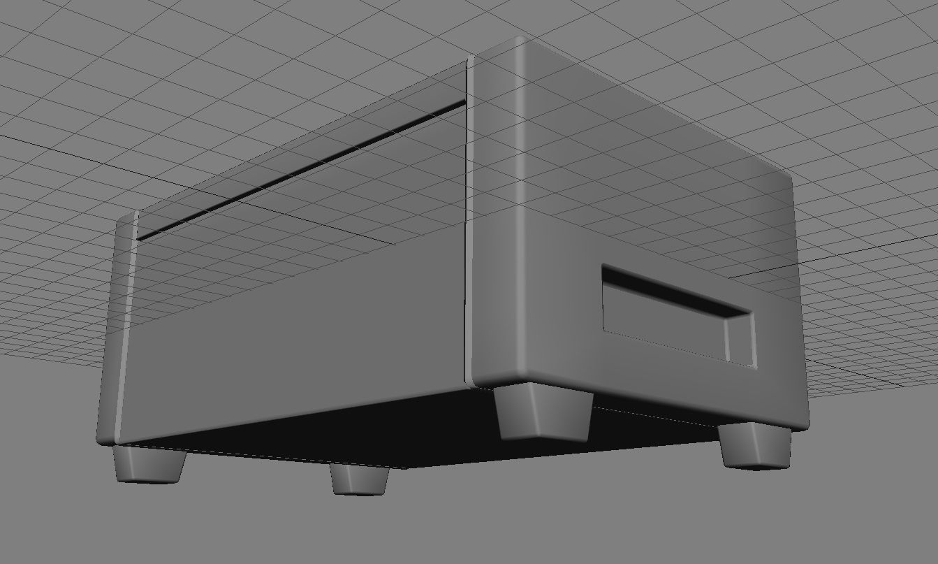 Flatbed Toaster 3D Model 3D model_9