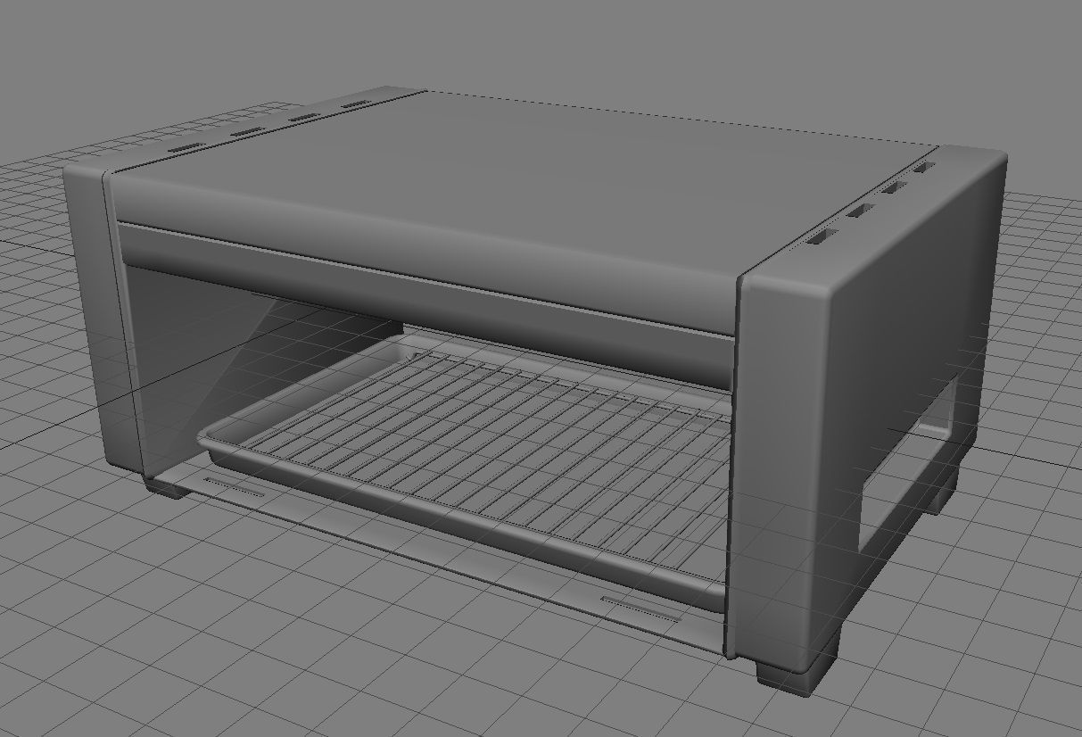 Flatbed Toaster 3D Model 3D model_13