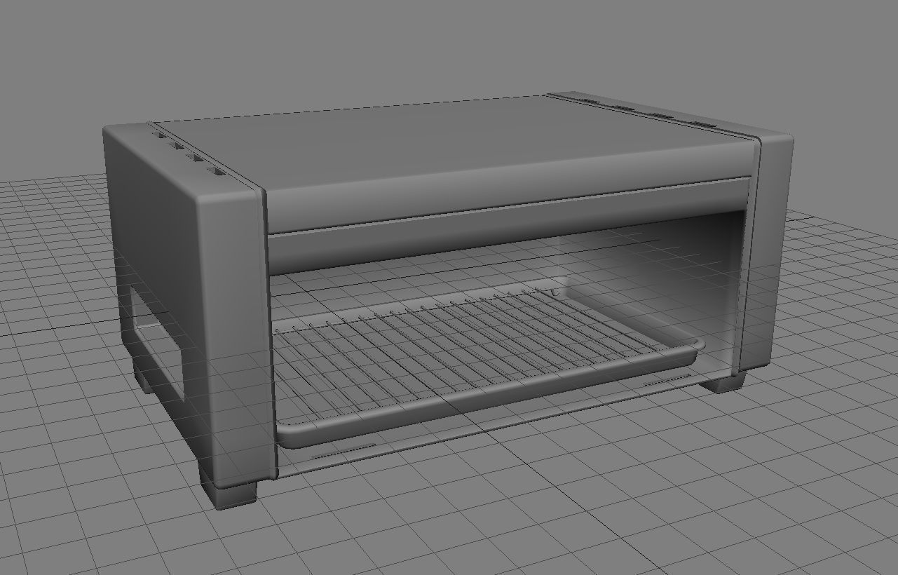 Flatbed Toaster 3D Model 3D model_8