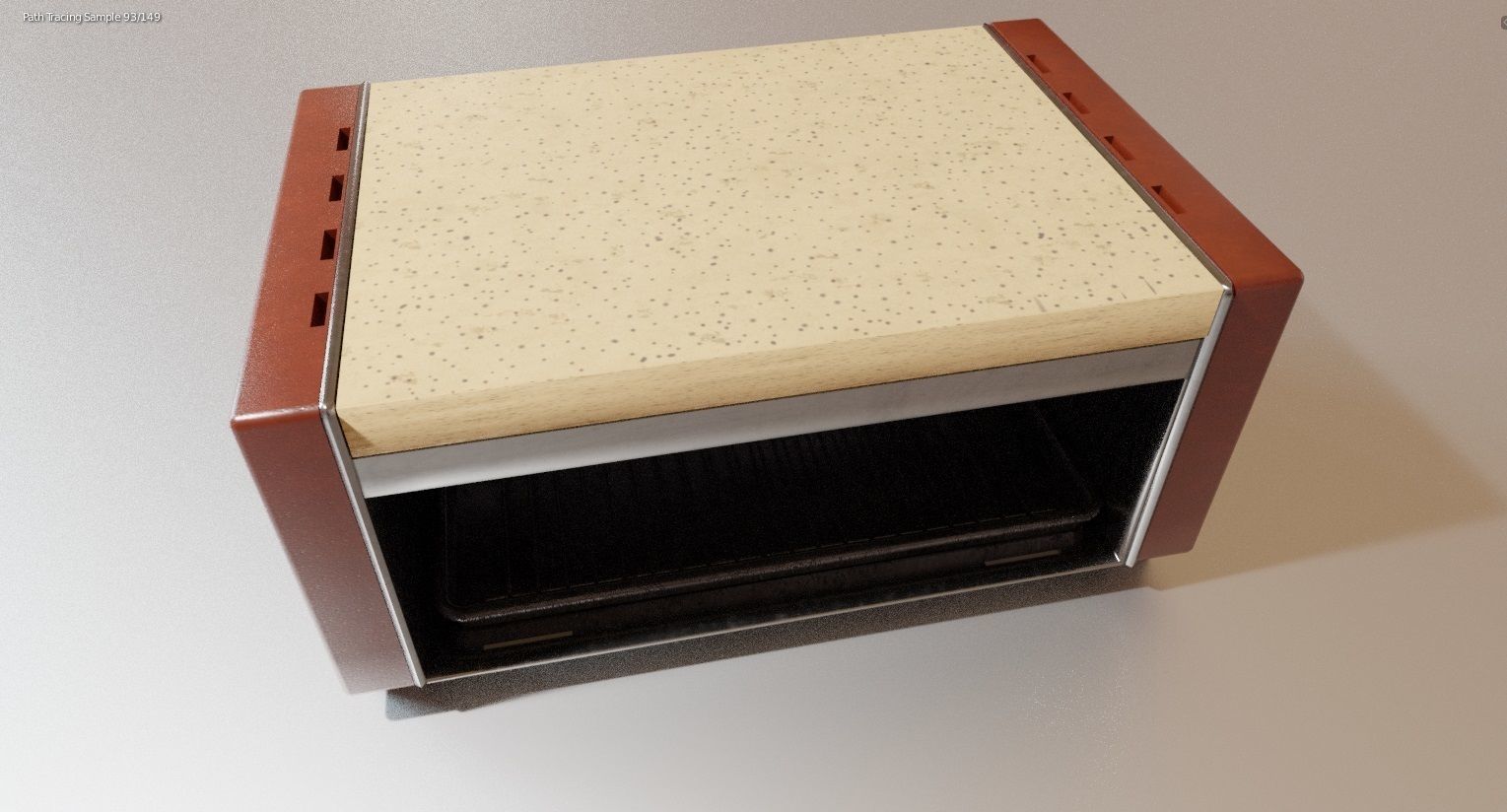 Flatbed Toaster 3D Model 3D model_4