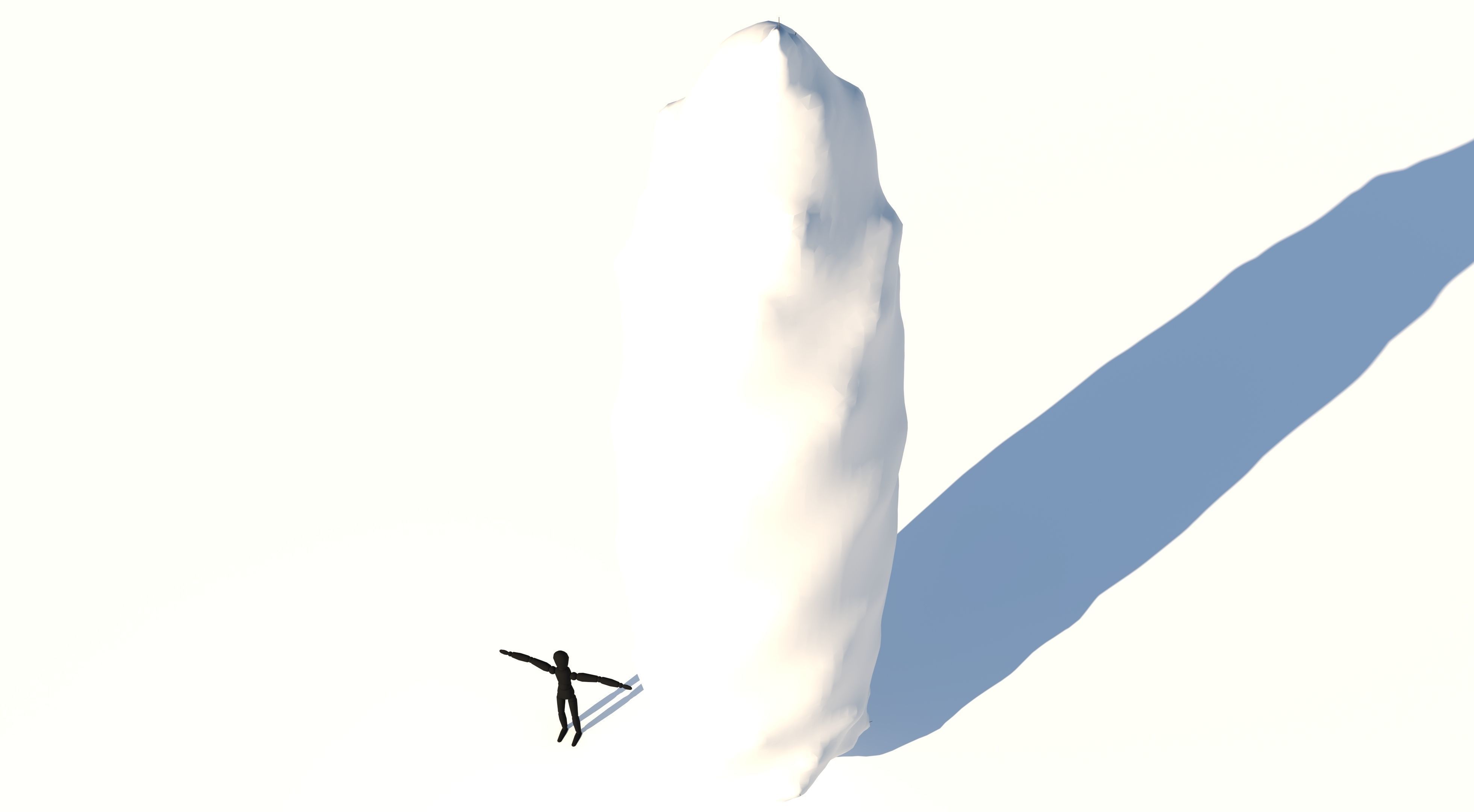 Tuscan Cypress Tree Low-poly 3D model_3