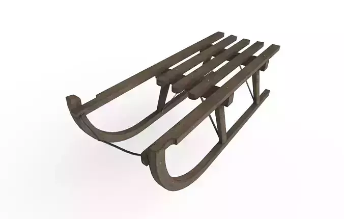 Wooden Classic Sleigh