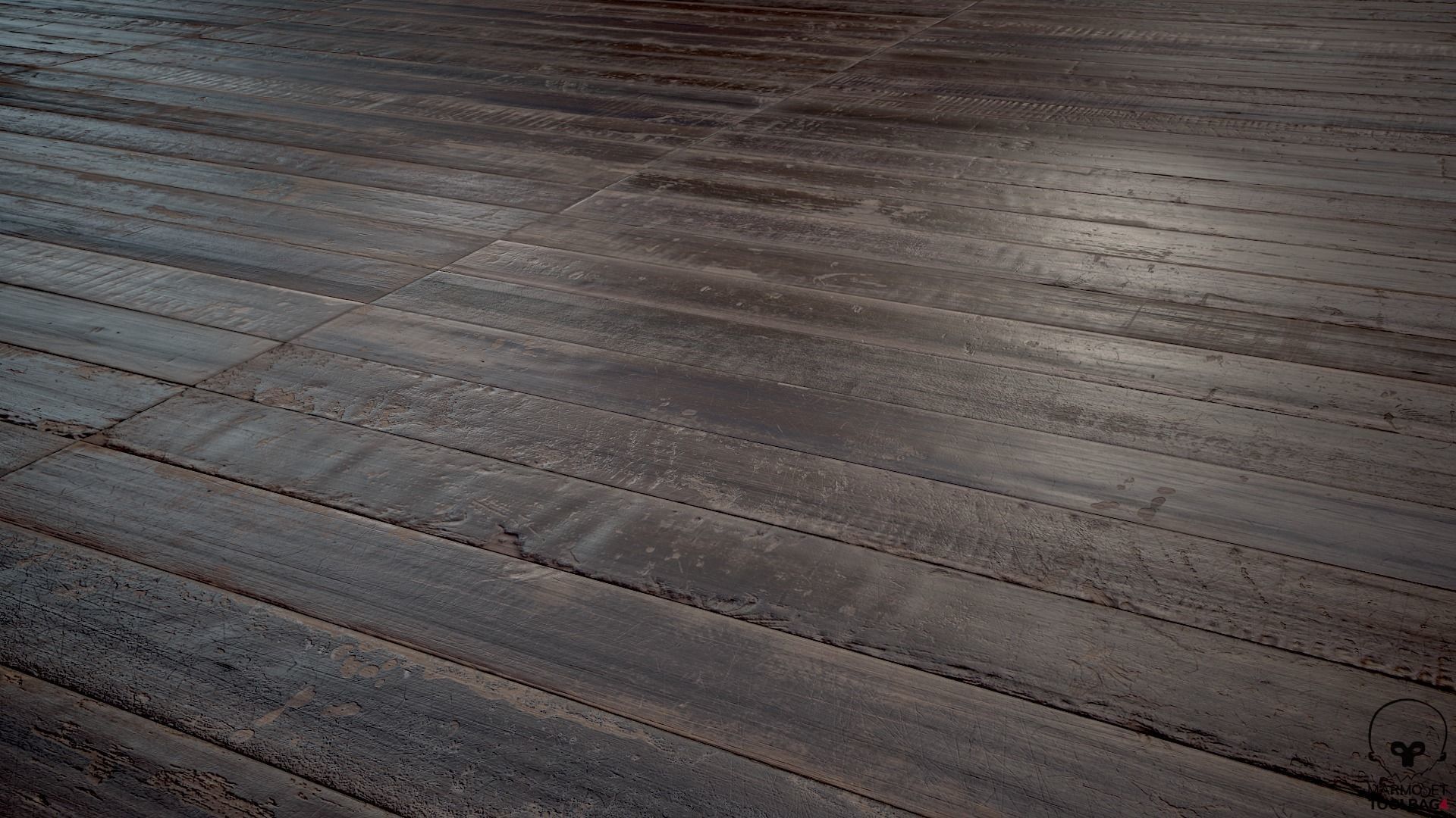 BabaParquet - PBR version Low-poly 3D model_3