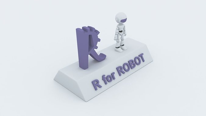 R for Robot 3D print model