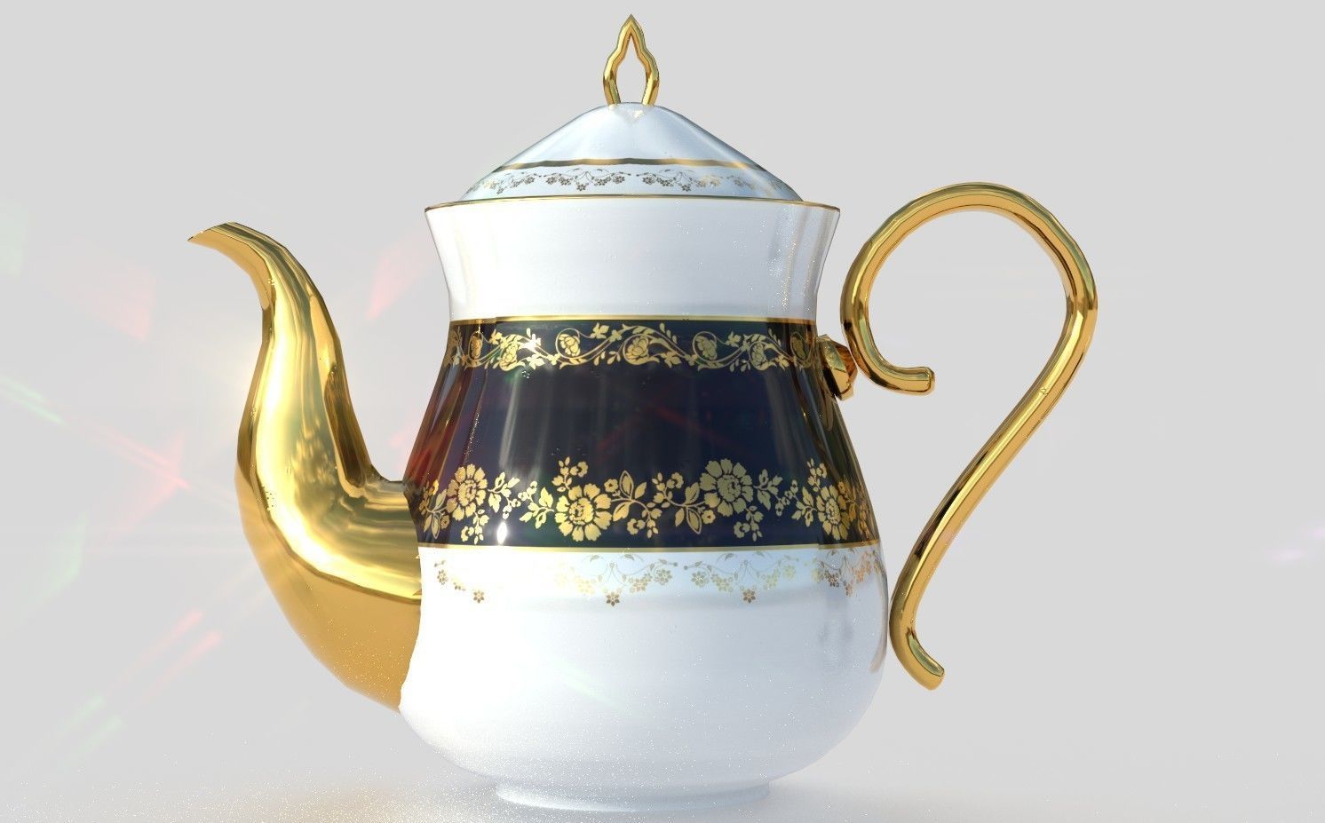 TEA SERVICE 3D model_6