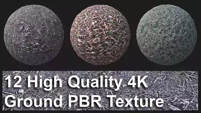 Ground Collection PBR Texture
