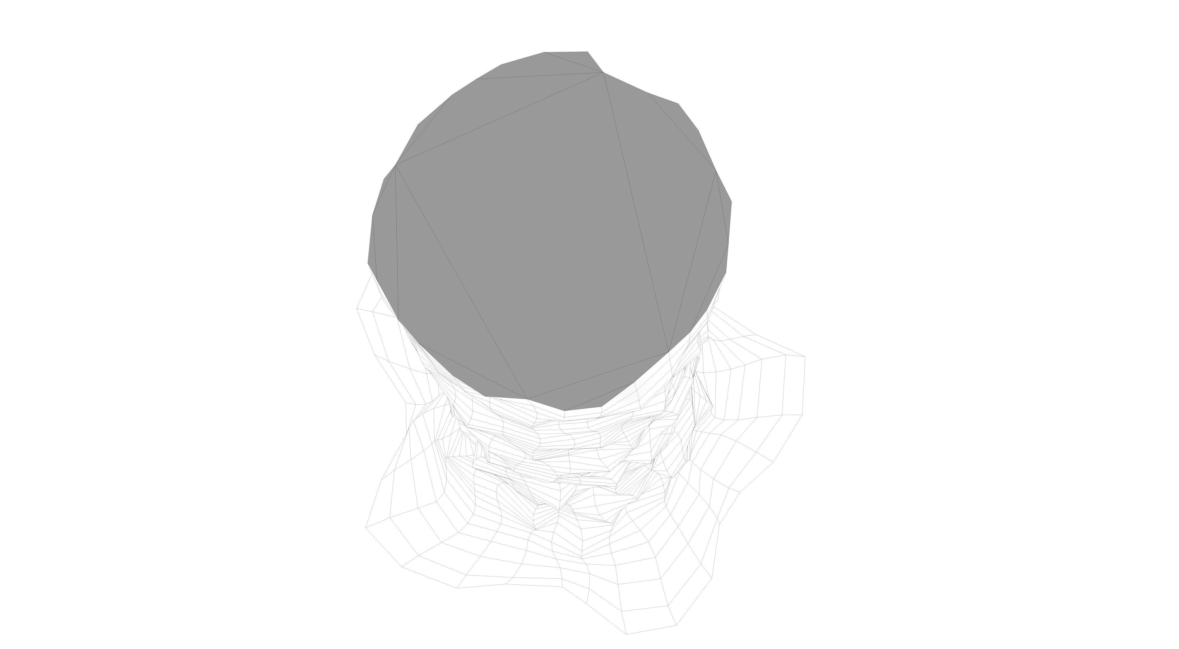 Tree Billet  Low-poly 3D model_12