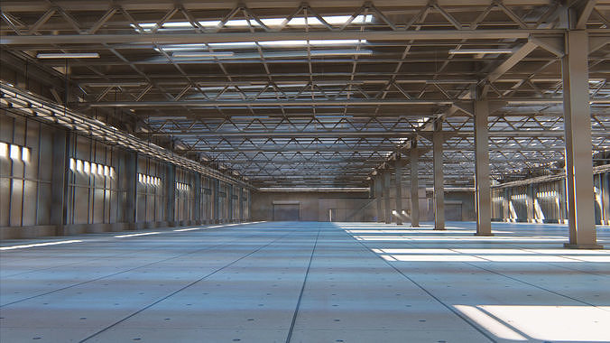 Warehouse 3D model