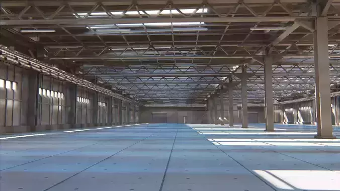 Warehouse 3D model