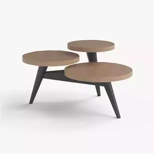 Multilevel Coffee Table pine wood