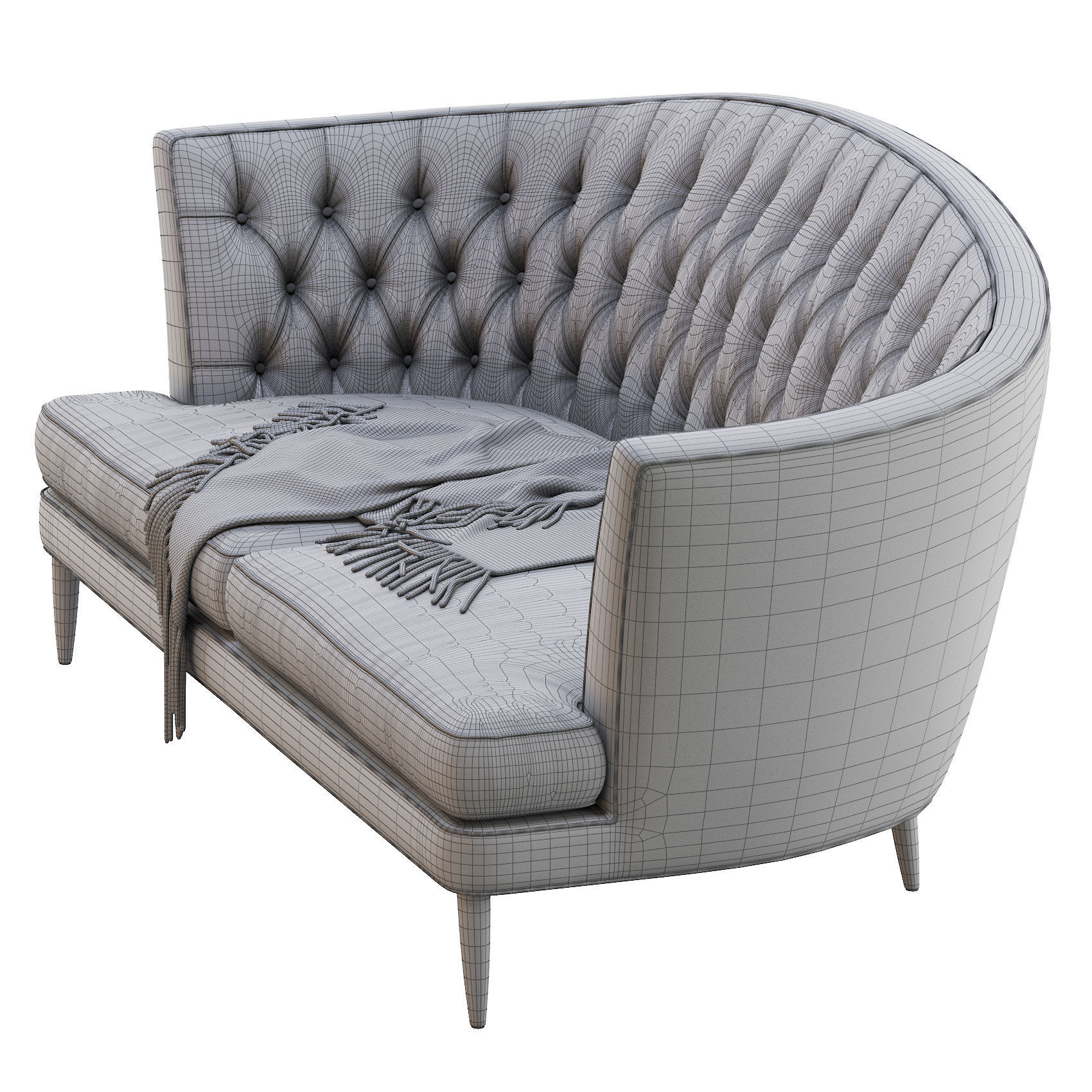 Busnelli Tresor Sofa 3D model_2