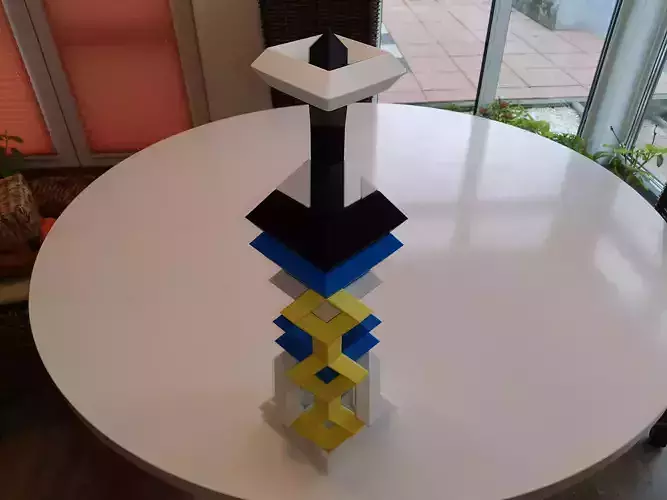 Pyramids building kit 3D print model