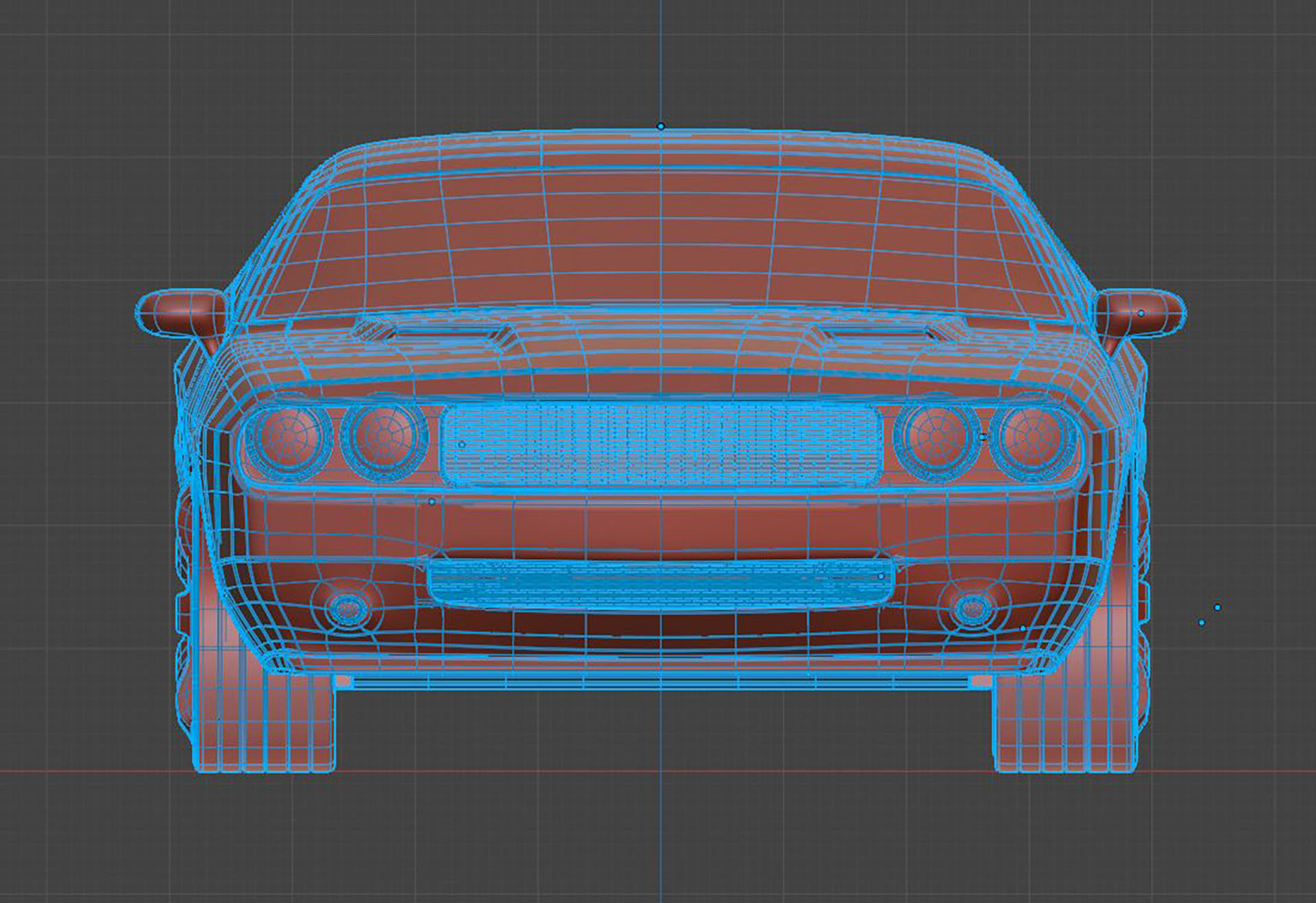 Dodge Challenger 3D model_5