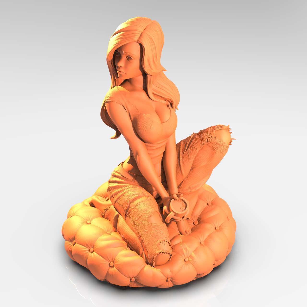 Mary Jane Parker 3D print model_1
