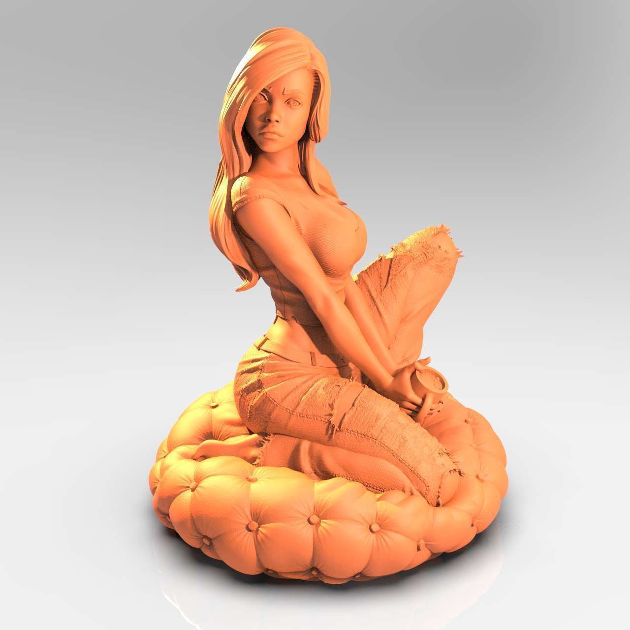 Mary Jane Parker 3D print model_4