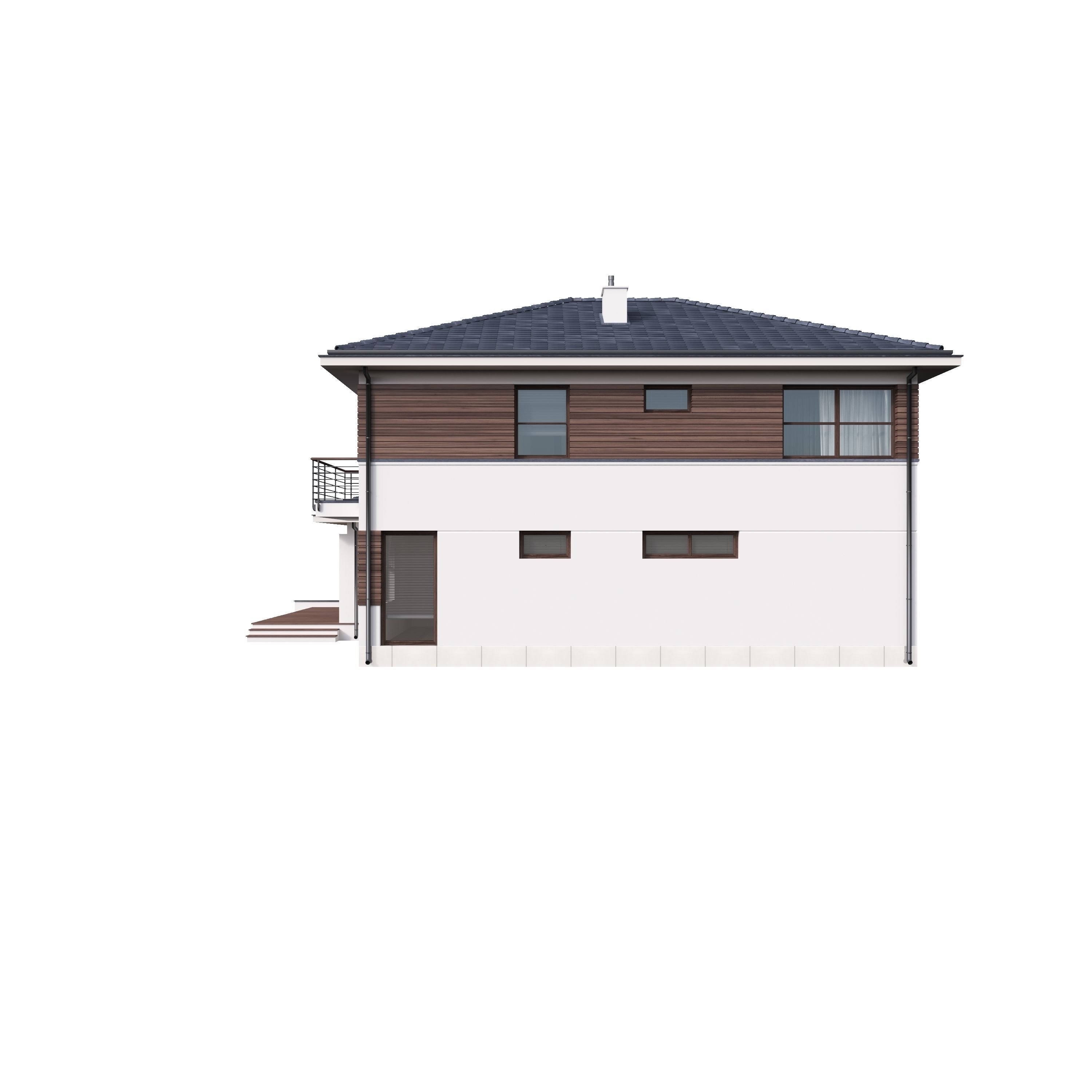 Villa 02 House Cottage 3D model_19