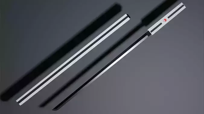 Sasuke Katana 3D model
