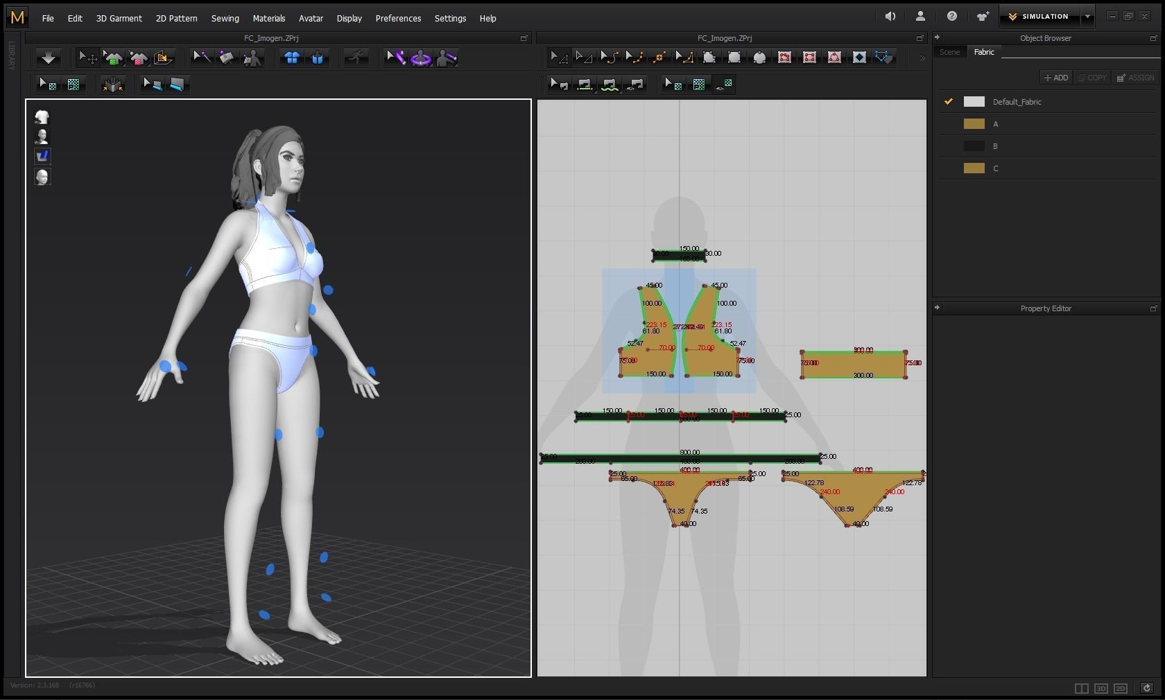 Imogen - Female Character Base Mesh Version 1 - Updated Low-poly 3D model_11