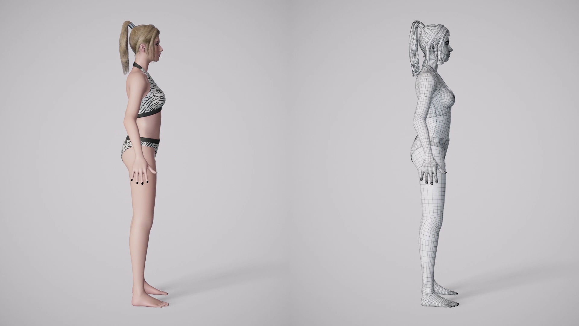 Imogen - Female Character Base Mesh Version 1 - Updated Low-poly 3D model_21