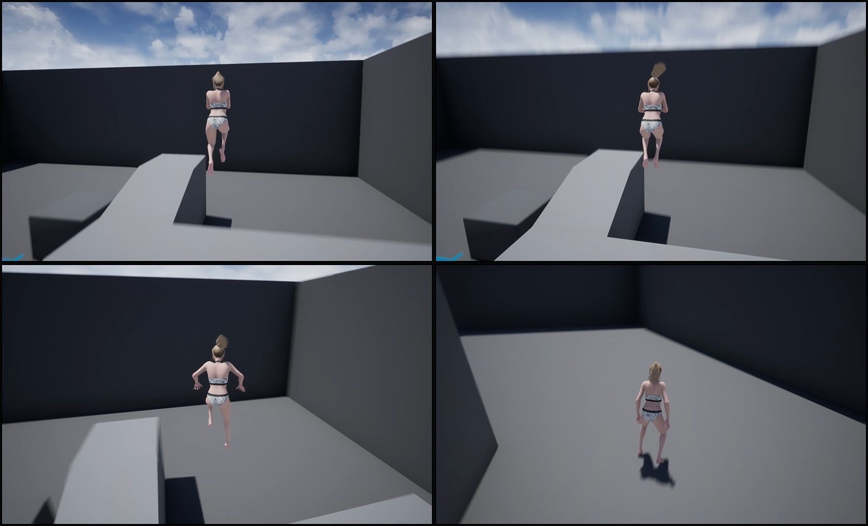 Imogen - Female Character Base Mesh Version 1 - Updated Low-poly 3D model_18