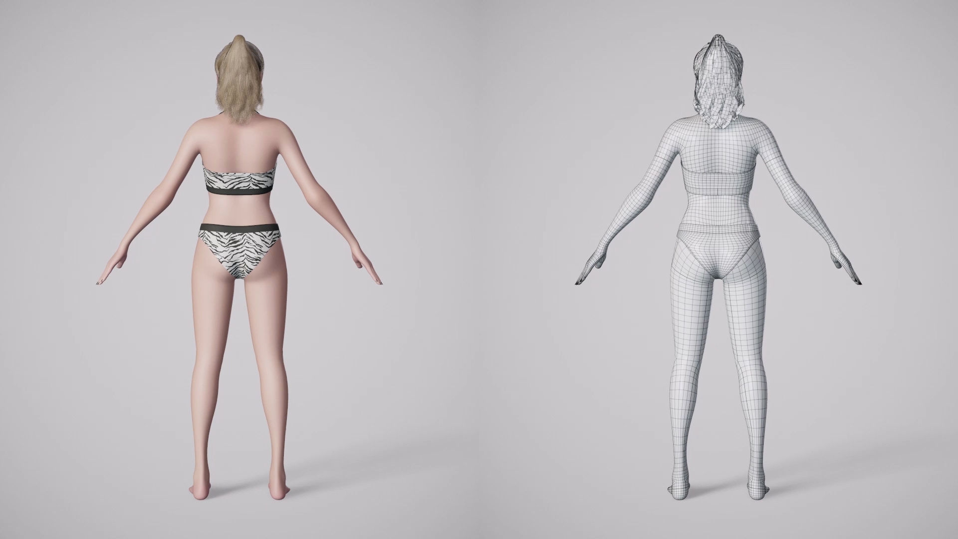 Imogen - Female Character Base Mesh Version 1 - Updated Low-poly 3D model_22