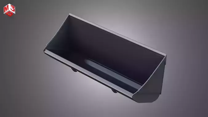 Universal Bucket - Front Loader 3D model