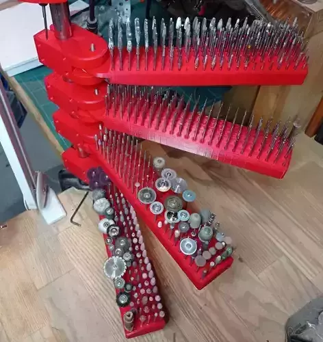 Bit Holder Stand 3D print model