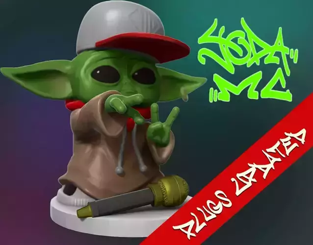 Yoda Mc - 15Cm  - 7 Pieces 3D print model