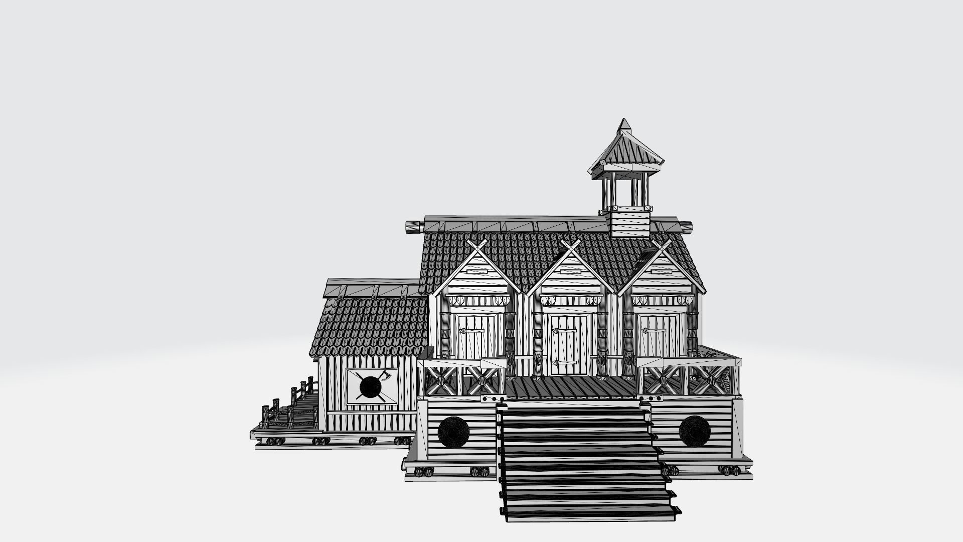 House of vikings 3D print model_4