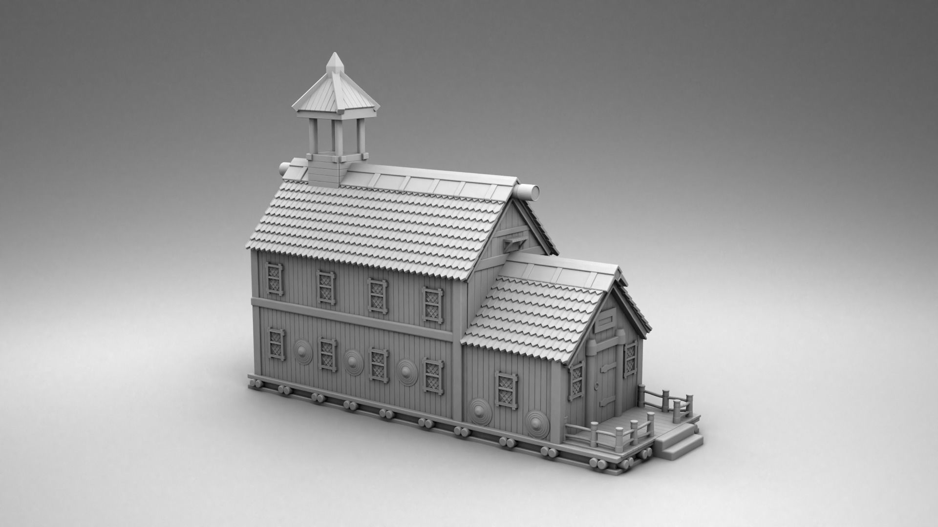 House of vikings 3D print model_2
