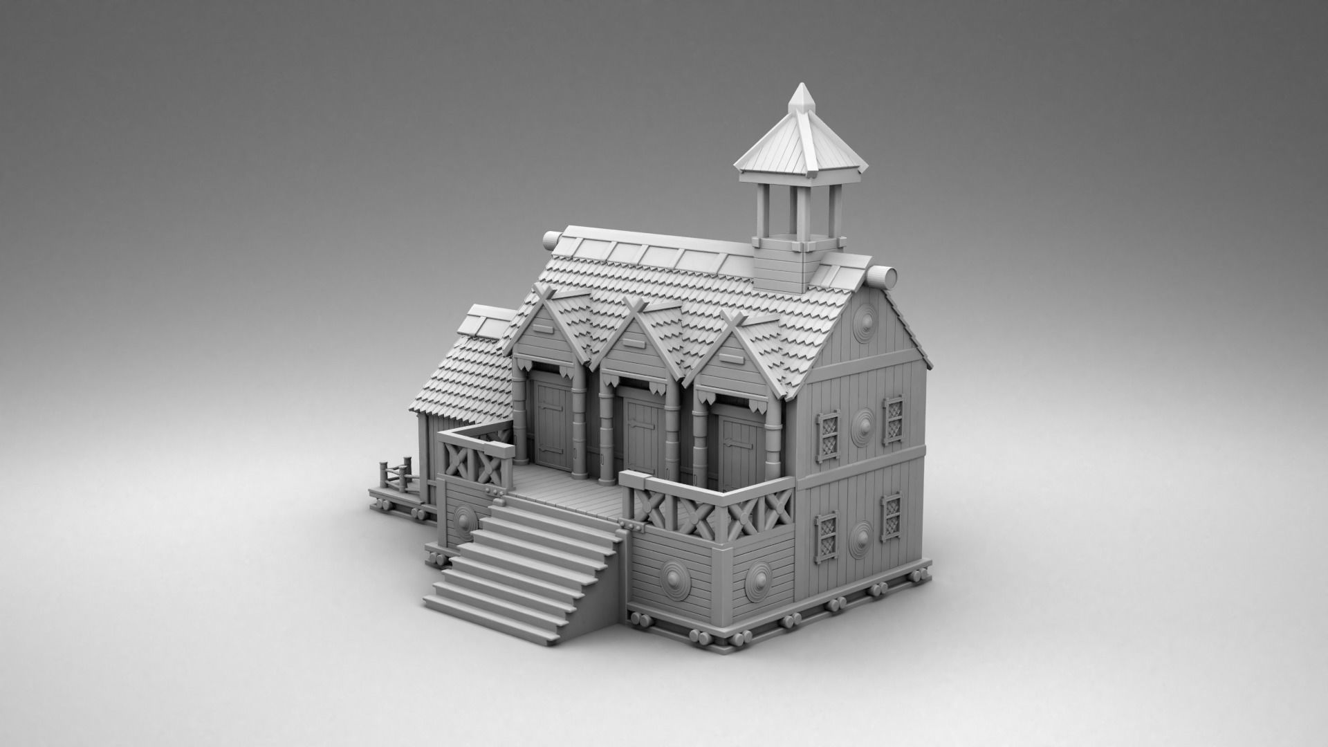 House of vikings 3D print model_1