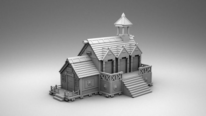 House of vikings 3D print model