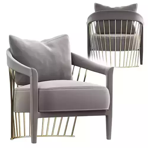 Dorothy Armchair 3D model