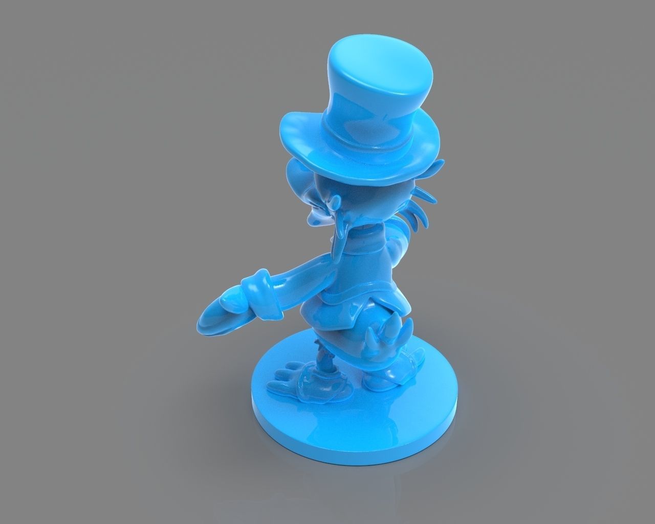 Scrooge McDuck Sculture and ZBrush Timelapse 3D print model_18