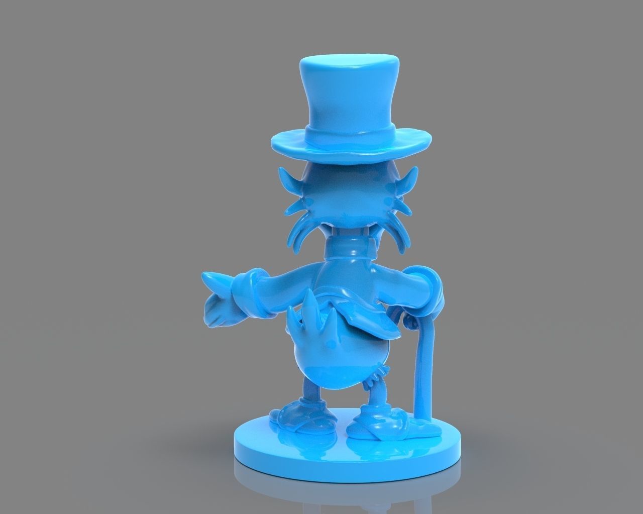 Scrooge McDuck Sculture and ZBrush Timelapse 3D print model_5