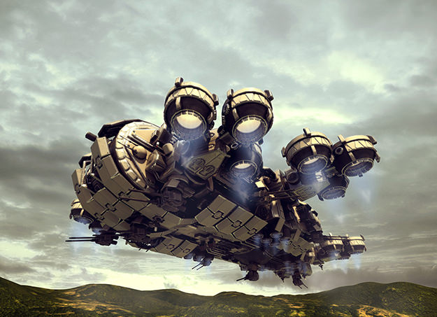 Creation kit and Mecha 3D model_6