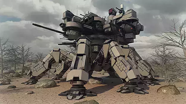 Creation kit and Mecha 3D model