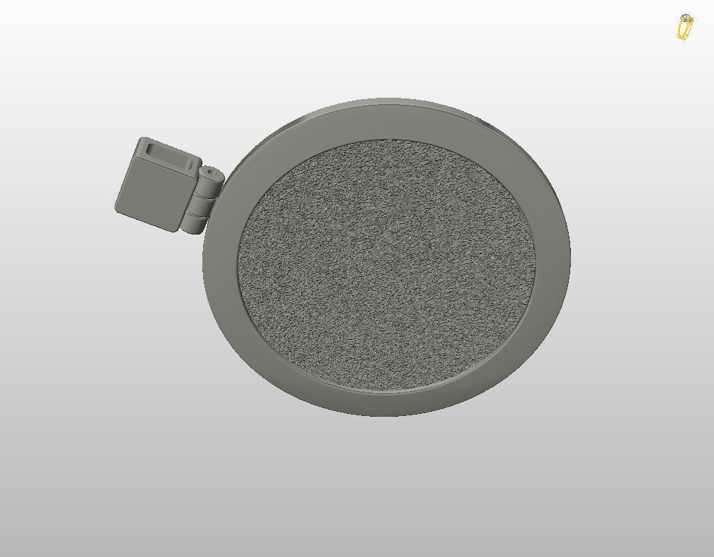 Hexagrams pendant jewel  3D print model_23