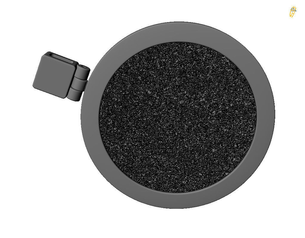 Hexagrams pendant jewel  3D print model_36