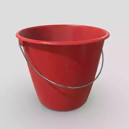 CC0 - Bucket 3 Free low-poly 3D model