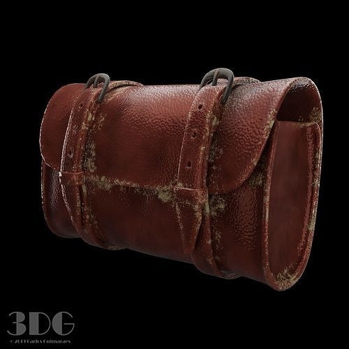 Bag Asset Free low-poly 3D model